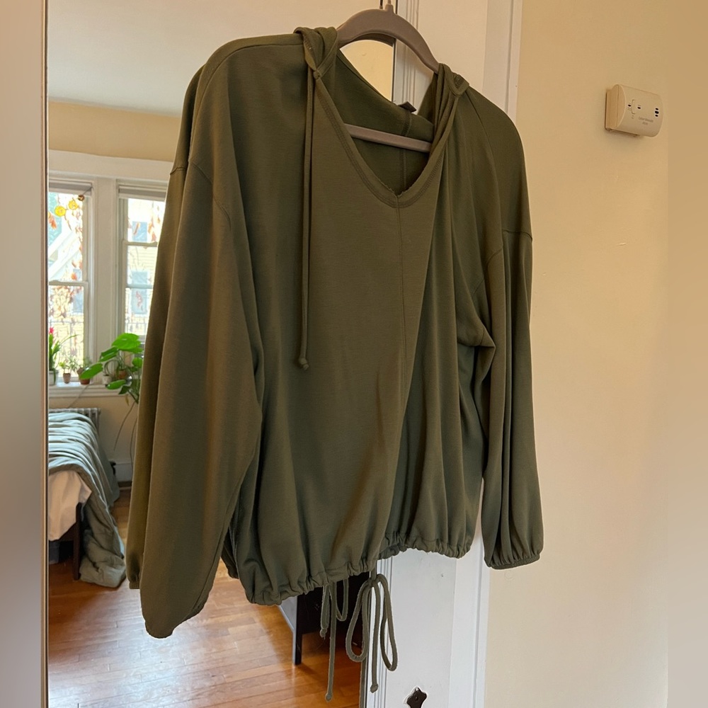 Aerie Green Hoodie